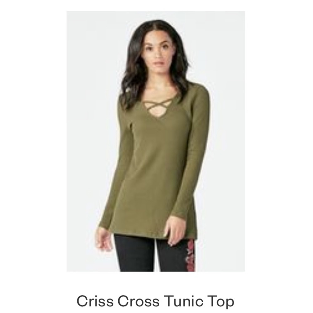 Criss-Cross Knit Top